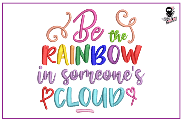 Be the Rainbow Embroidery Review