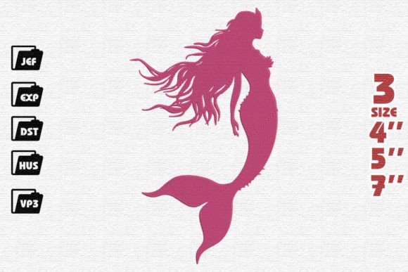 Beautiful Mermaid Embroidery Review