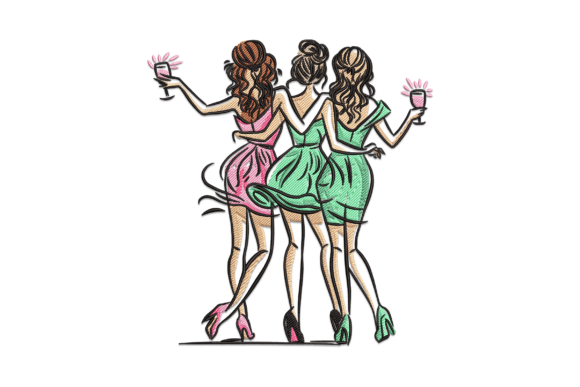 Best Girls Friends Embroidery Review