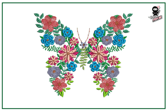 Floral Butterfly Embroidery Review for Etsy Sellers