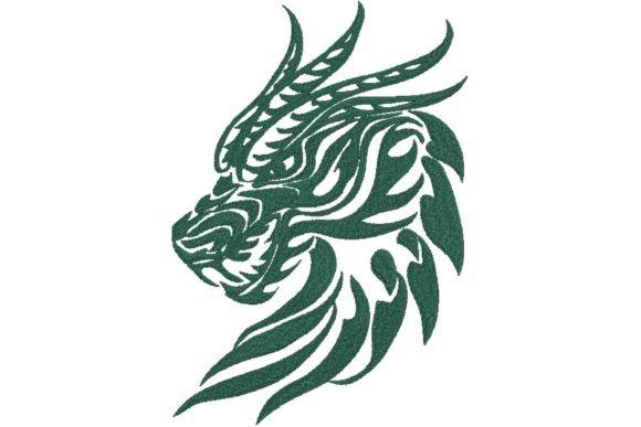 Green Earth Dragon Embroidery Review