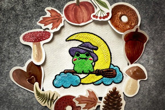 Halloween Frog Machine Embroidery Review