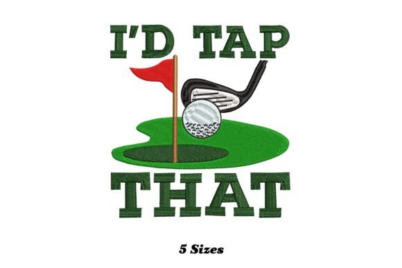 I d Tap That Funny Golf Embroidery Review