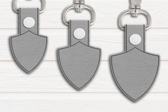 Shield Blank ITH Key Fob Applique Review for Etsy Sellers